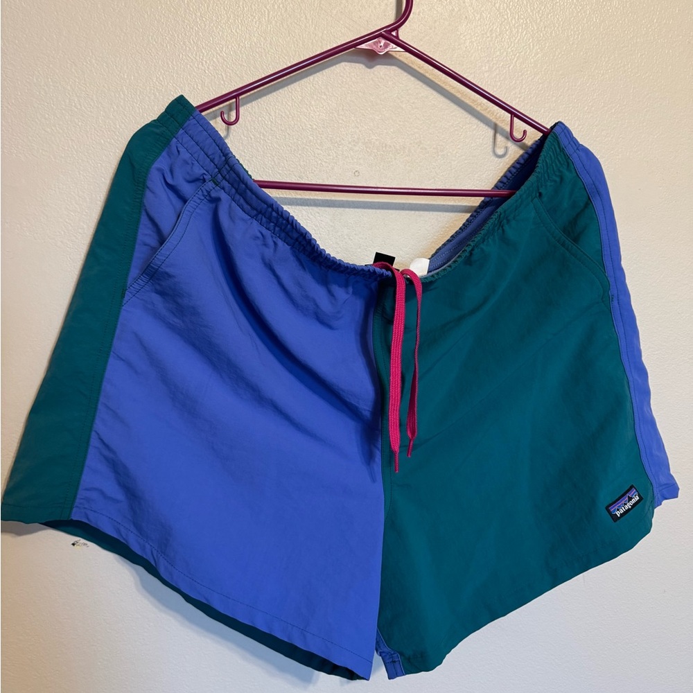 Woman’s Summer Patagonia Baggie Shorts In Retro Colors Size XL - Picture 2 of 5